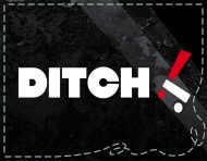 "Ditch", a logotype, packaging and visual identity by messalyn (thumbnail).