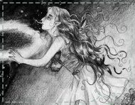 "Tangerine Dream II", an original drawing by messalyn (thumbnail).