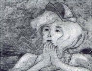 "La Mutinerie", a original etching by messalyn (thumbnail).