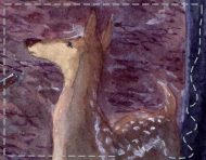 "Dandy Chasseur", an original painting by messalyn (thumbnail).