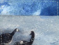 "Goosebumps", an original painting by messalyn (thumbnail).